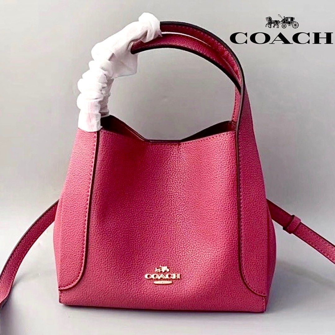 Coach Hadley Hobo 21 Leather Purse Satchel & wallet 78800 Pink