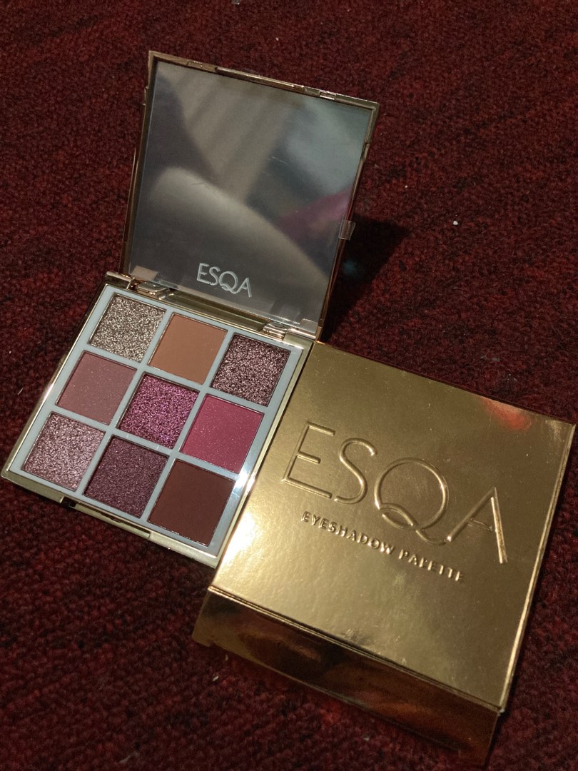 NEW ESQA Goddess Eyeshadow Palette Pink on Carousell