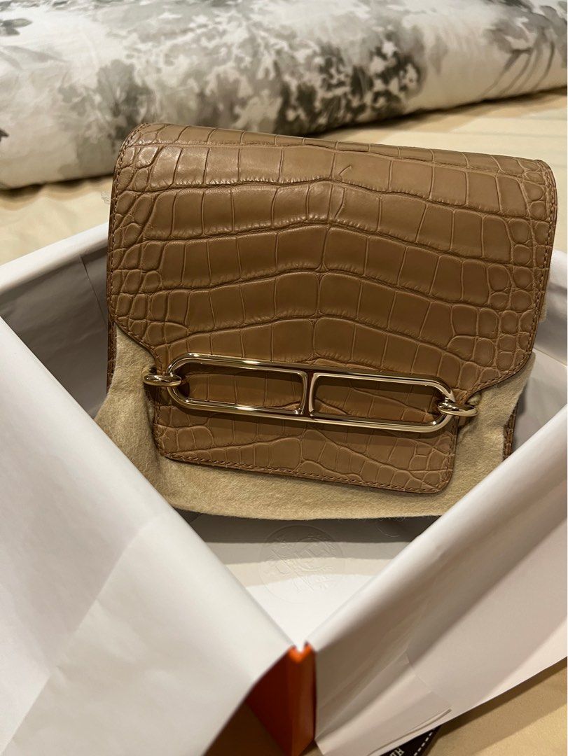 hermes roulis crocodile