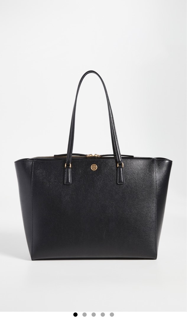 Tory burch robinson new arrivals tote black