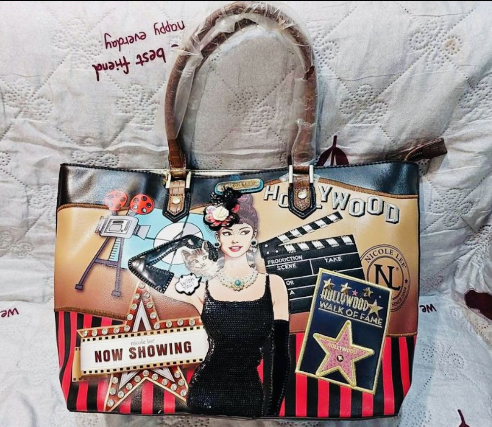 Nicole lee on sale tote bag