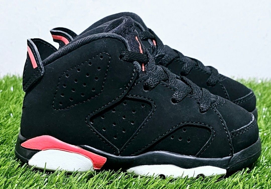 NIKE AIR JORDAN 6 RETRO BLACK INFRARED 2016 Babies Kids Babies