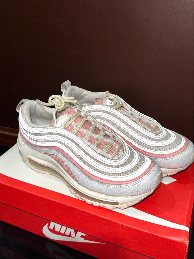 Air max 97 summit white bleached coral hot sale