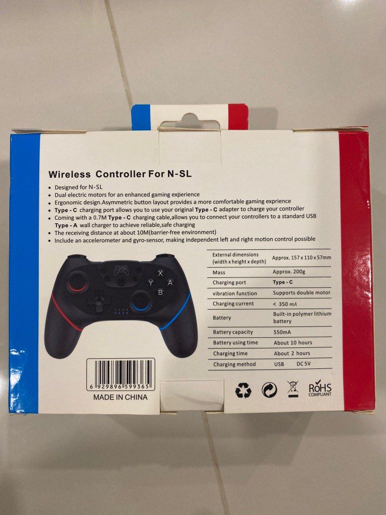 Nintendo Switch Controller (Category: Controllers) located in Singapore. Submitted by smoothroast (Listing ID 1252145456, Image 2). Description: .