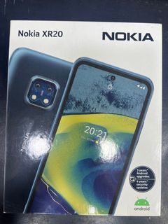 Nokia XR20 TA-1362 DS 6+128GB gray (⚠️實價!請勿議價!/ fix price!No bargain!🚫)➖產品已在下列(read more)詳細說明.請先細閱.真係有唔明先再問!(請勿查詢與此標示的產品無關及問功能上的問題)🙏🏻( ✅接受消費卷: 八達通/Wechat Pay/ Alipay/ Visa一律需收取2%手續費)(只限店交收/順豐到付/不會平郵)