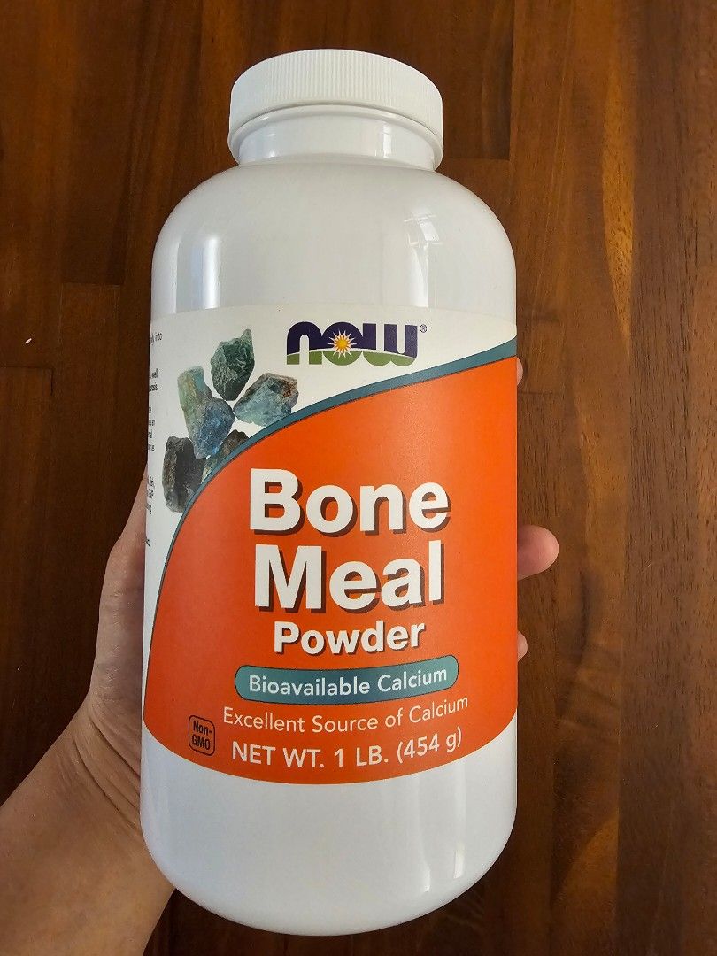 Now Foods Bone Meal Powder 454g brand new and sealed, Health