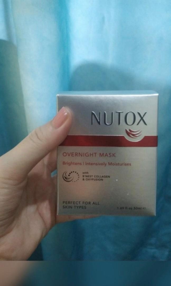 Nutox Overnight Mask, Beauty & Personal Care, Face, Face Care on Carousell
