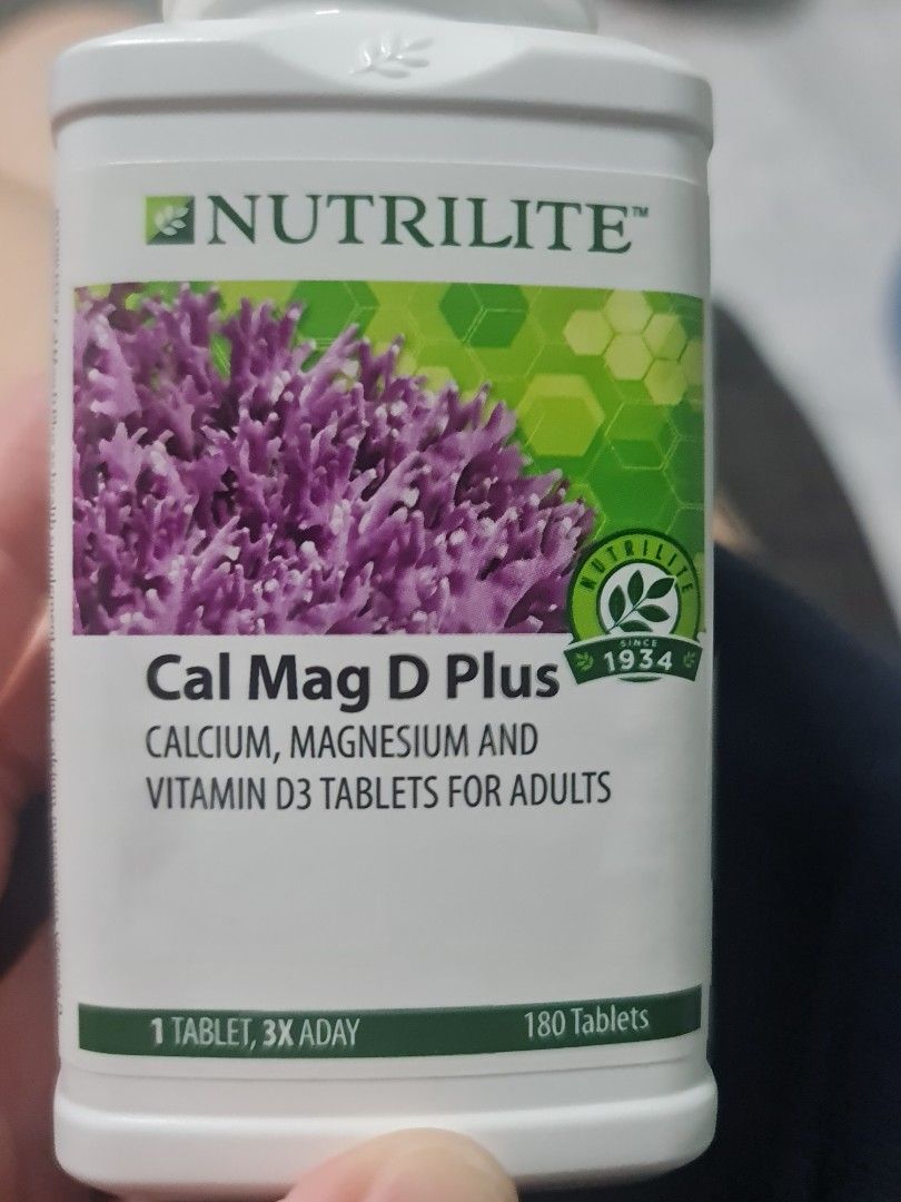 Nutrilite Cal Mag D Plus Health And Nutrition Health Supplements