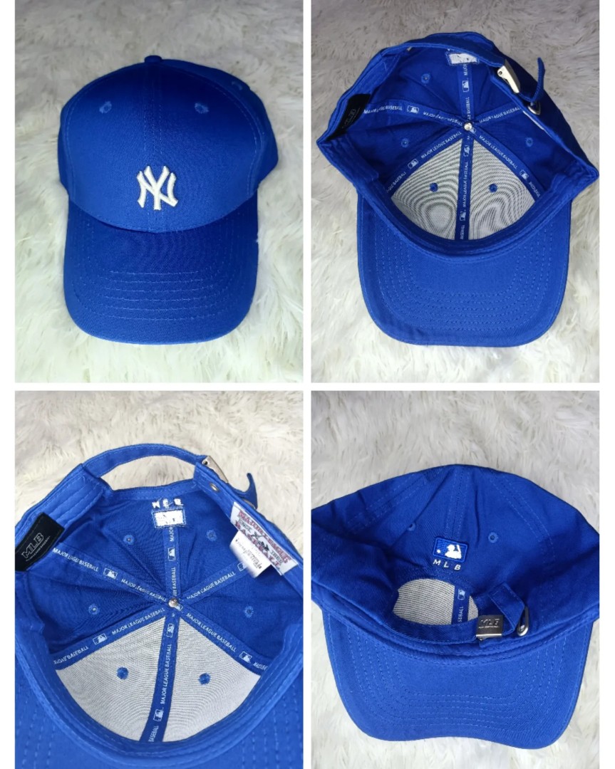 NY Big logo pink baseball cap/hat by MLB Korea, Women's Fashion, Watches &  Accessories, Hats & Beanies on Carousell