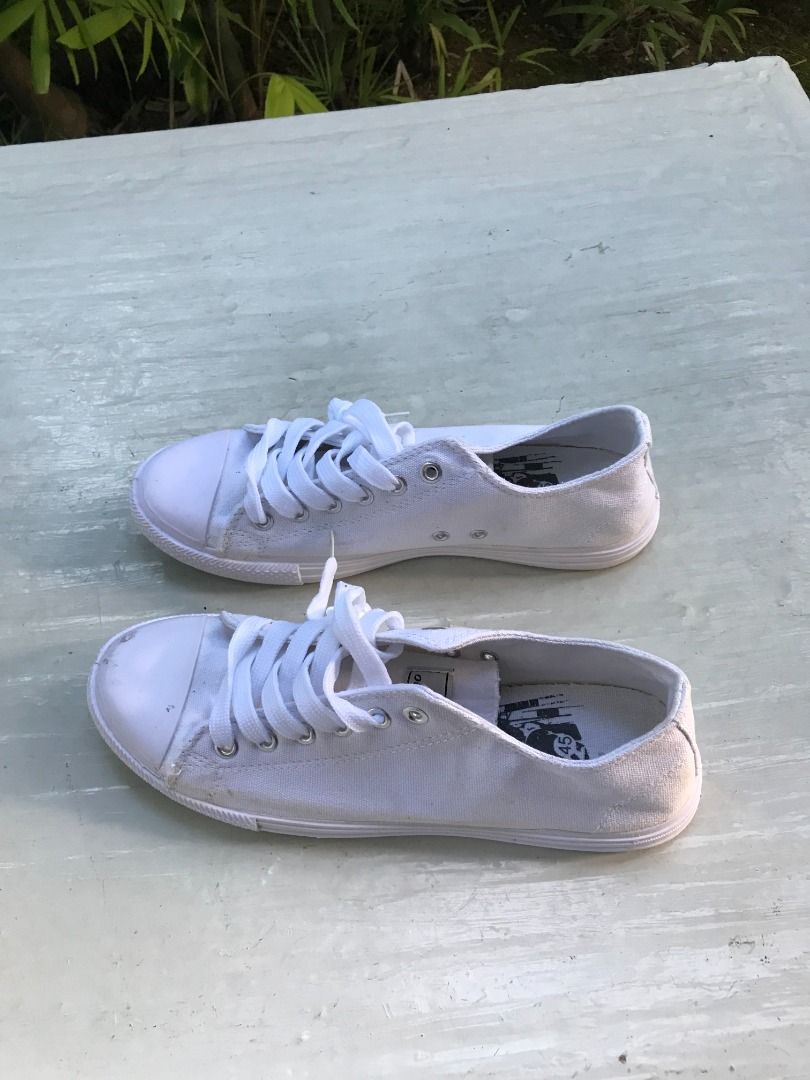 Ocean Bay white sneakers. Size EU 45 UK 11 US 12. In good condition