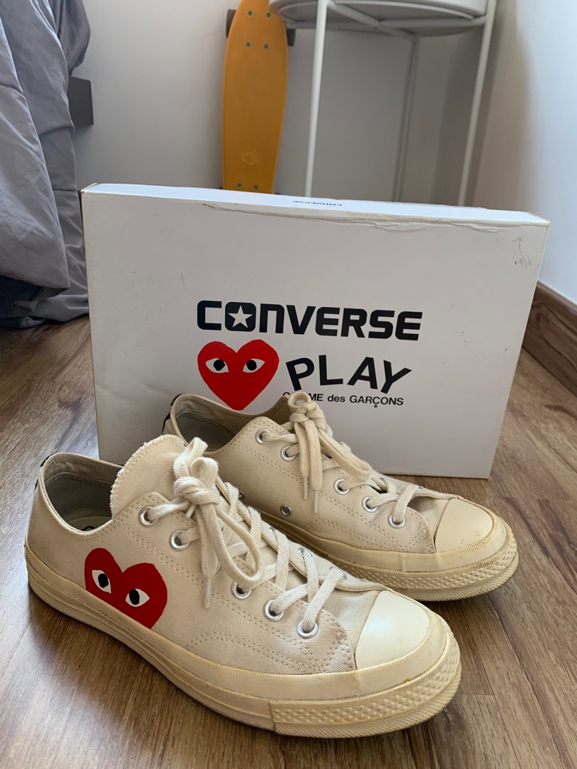 Original cdg converse hot sale