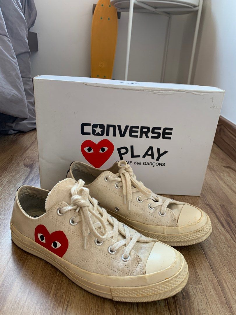Cdg converse on sale uk 8