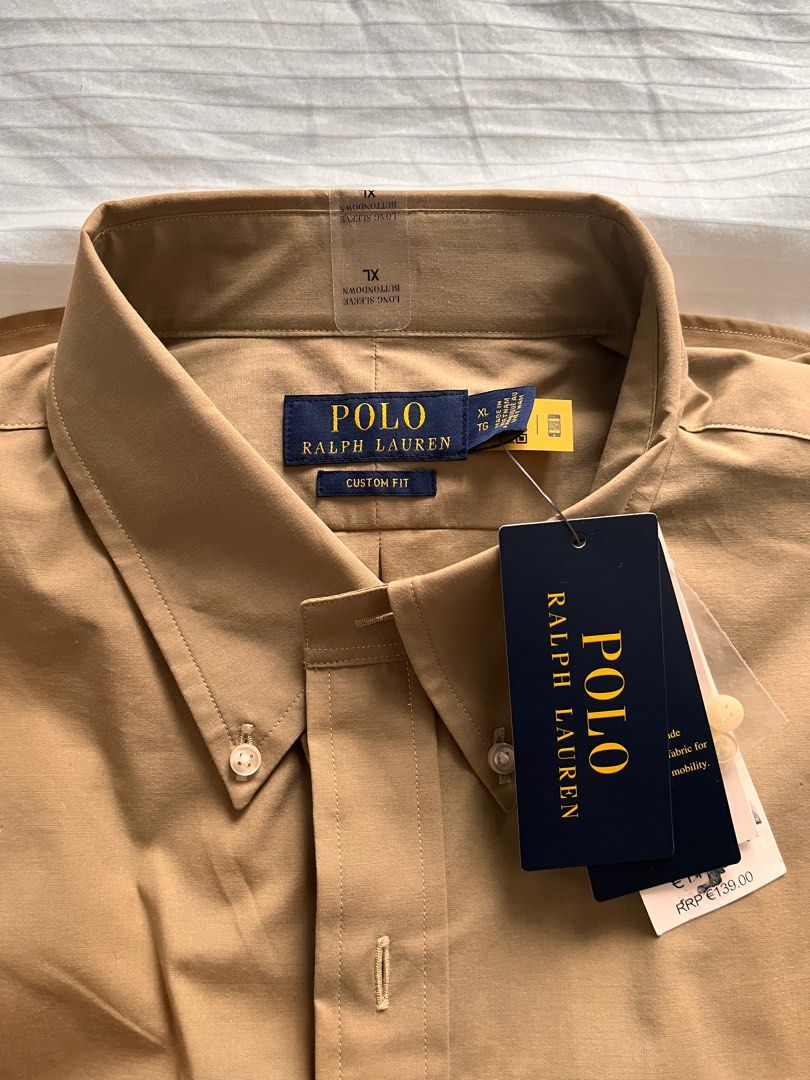 Ralph lauren custom new arrivals fit button down