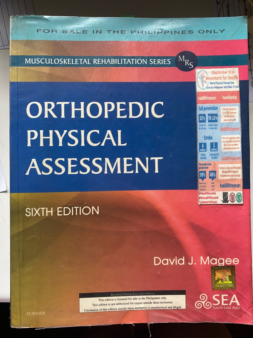 Orthopedic Physical Assessment 6th Edition by David Magee, Hobbies