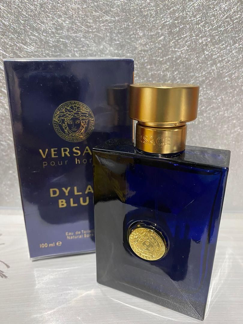 Authentic Versace pour homme Dylan Blue Versace 100ml, Beauty & Personal  Care, Fragrance & Deodorants on Carousell