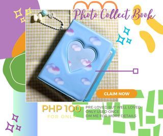 Photocard and Photobooth Album Collect book