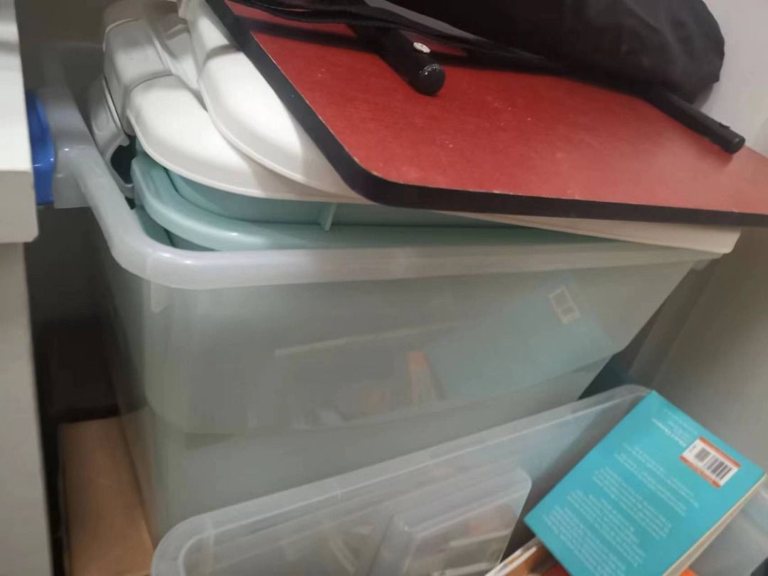 plastic boxes ikea, Furniture & Home Living, Home Improvement