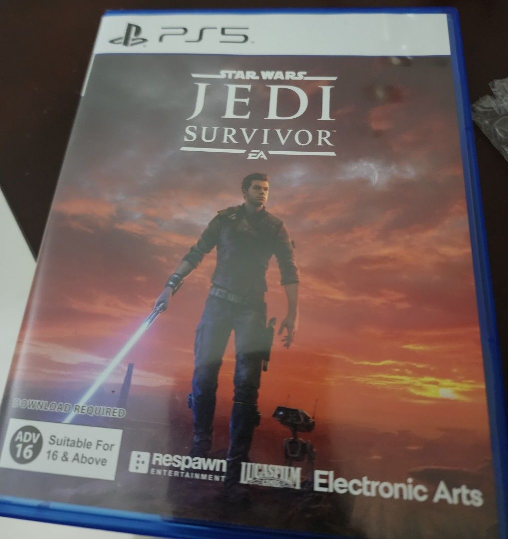 Star Wars Jedi: Survivor PS5, Video Gaming, Video Games, PlayStation on  Carousell