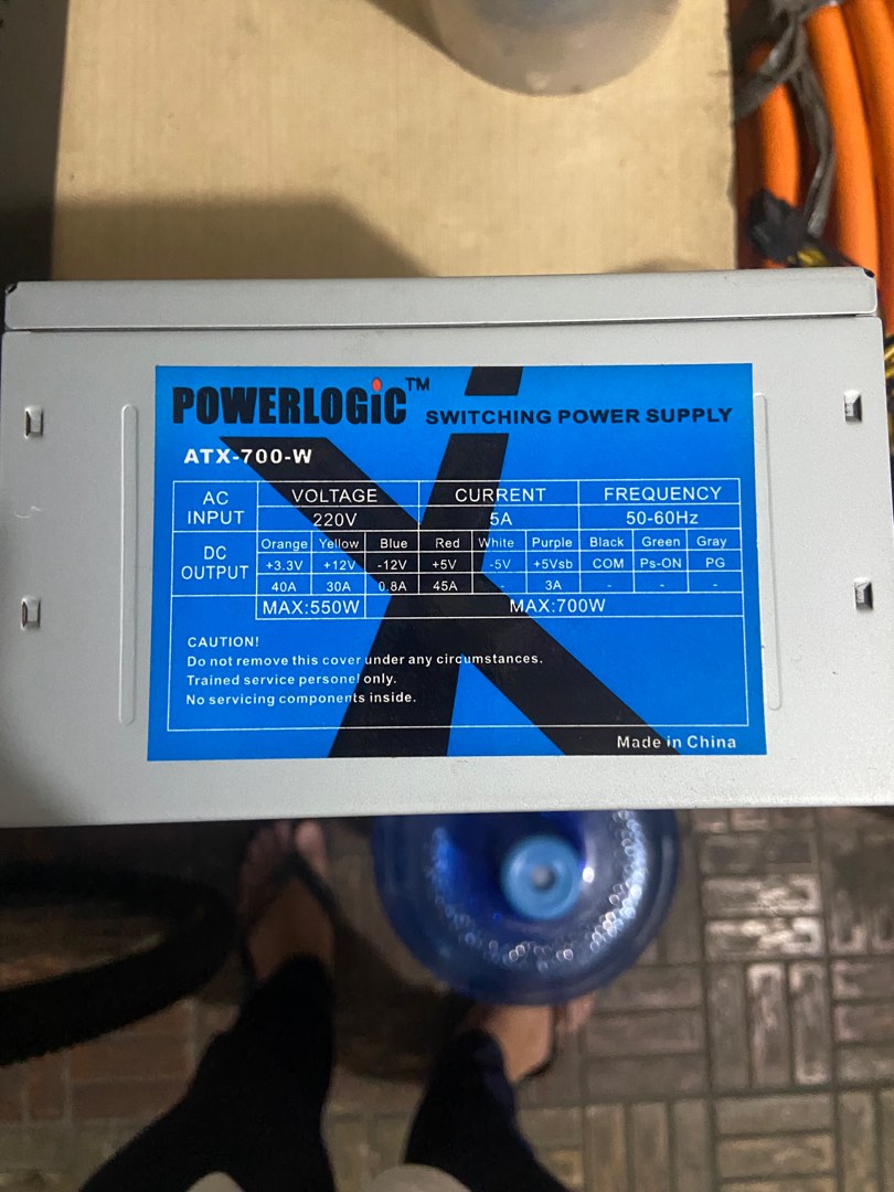 POWERLOGIC ATX 700 w (PSU) on Carousell