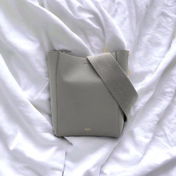 Celine sangle medium grey on sale