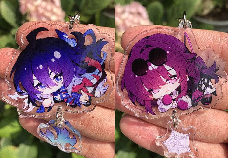 [Pre-order] Honkai: Star Rail Kafka Seele Keychain, Hobbies & Toys ...