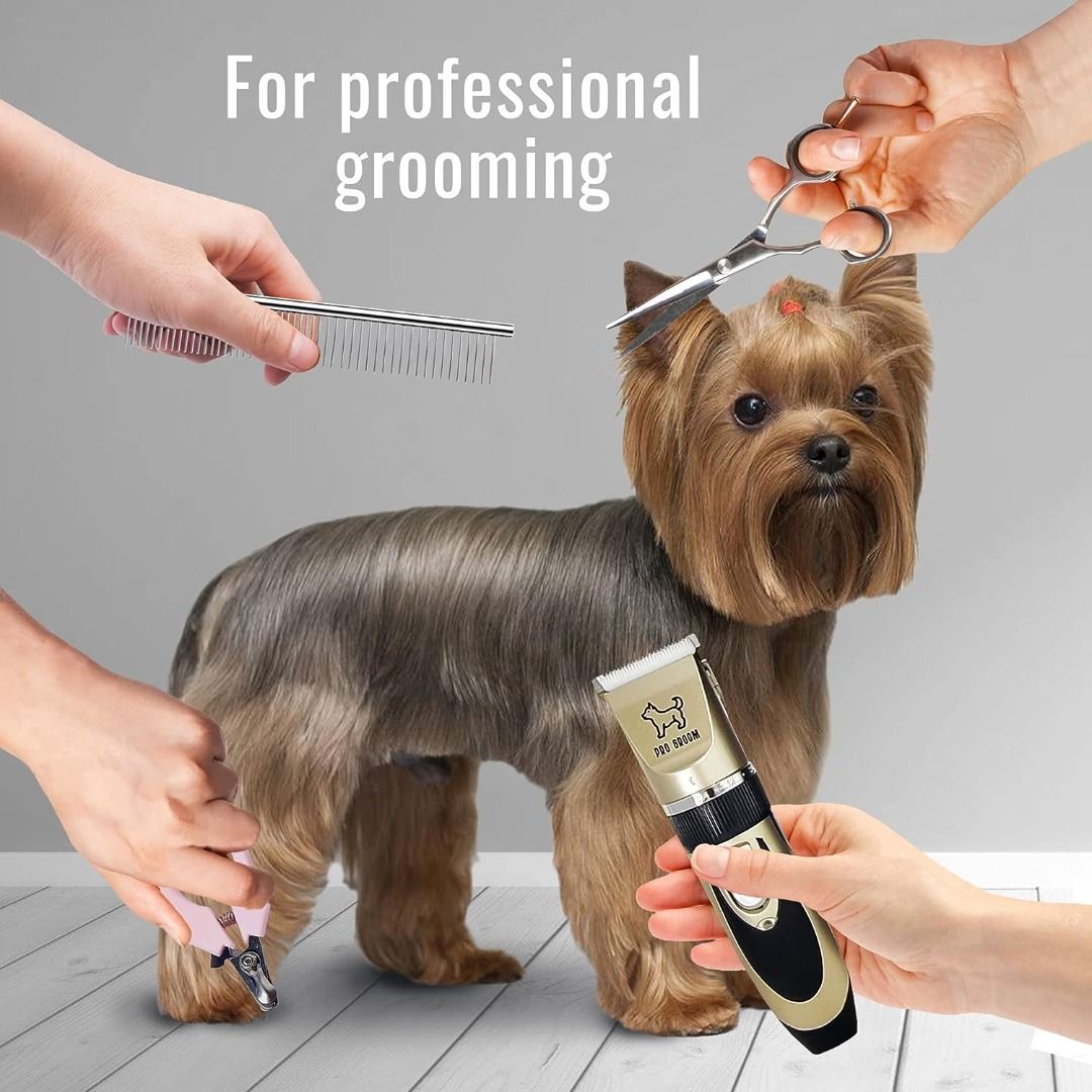 Professional grooming kit for dogs deals