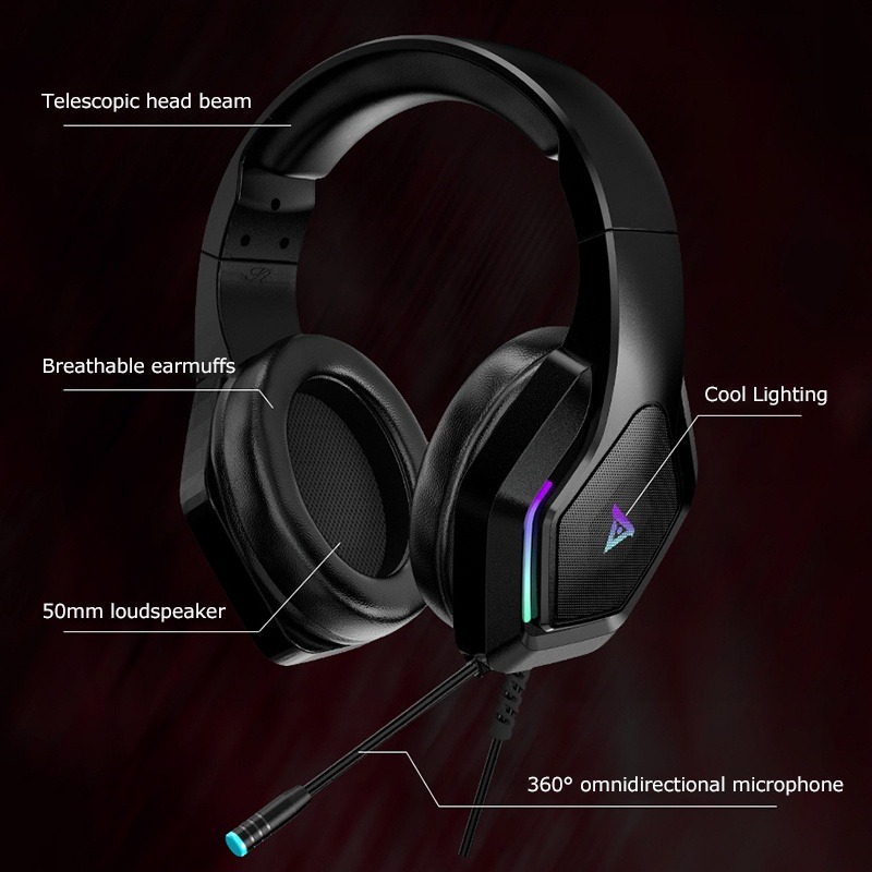 Professional Gaming Headset Channel Wired Headset For PUBG/LOL