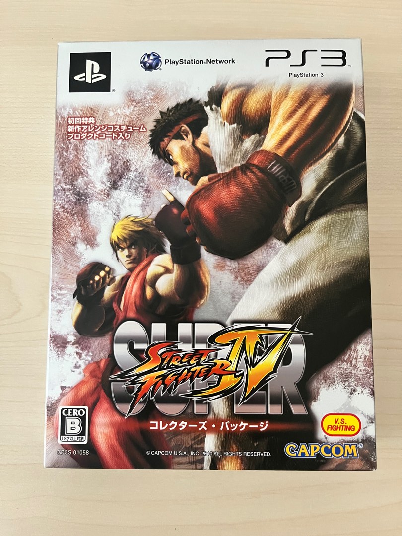 PS3 Super Street Fighter IV 4 Collector Edition, Video Gaming, Video ...