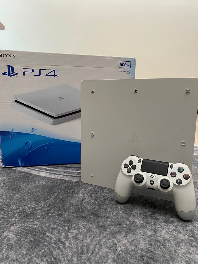 Ps4 Glacier White 500GB limited editon Video Gaming Video Game
