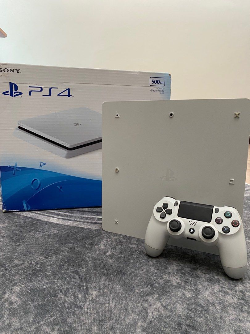 Ps4 glacier white outlet 500gb