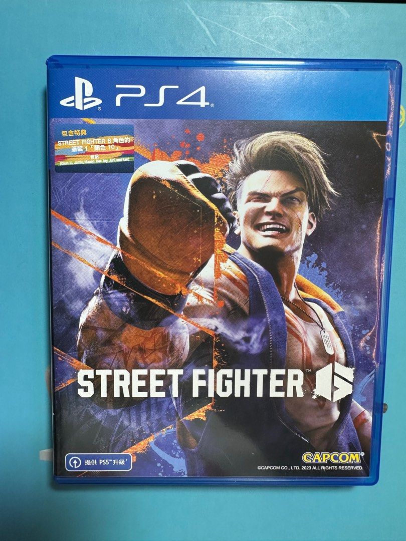 PS 4 霸街6 Street Fighter 6 街頭霸王6 連code, 電子遊戲, 電子遊戲
