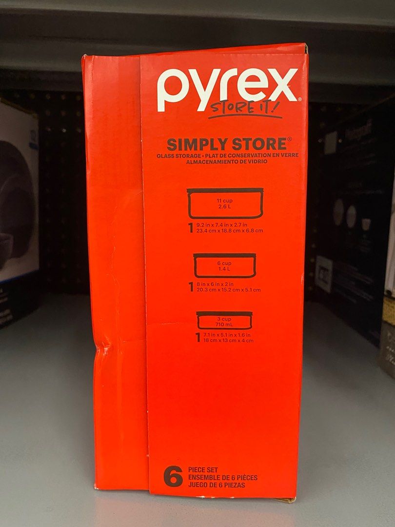 Pyrex Simply Store Glass Storage (Category: Food Organization & Storage) located in Balungao. Submitted by kateee21 (Listing ID 1252183037, Image 3). Description: 📌📌📌 Available for Preorder 🛳 Shipping from Canada 🇨🇦 to Philippines 🇵🇭 via sea cargo 📦; Local Shipping fee c/o buyer.