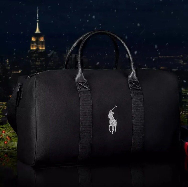 Polo duffle bag blue Clearance