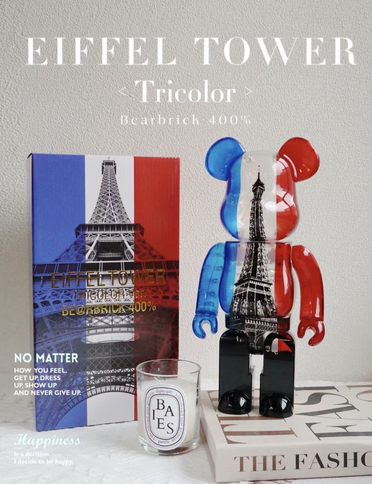 EIFFEL TOWER Tricolor Ver. BE@RBRICK 10個