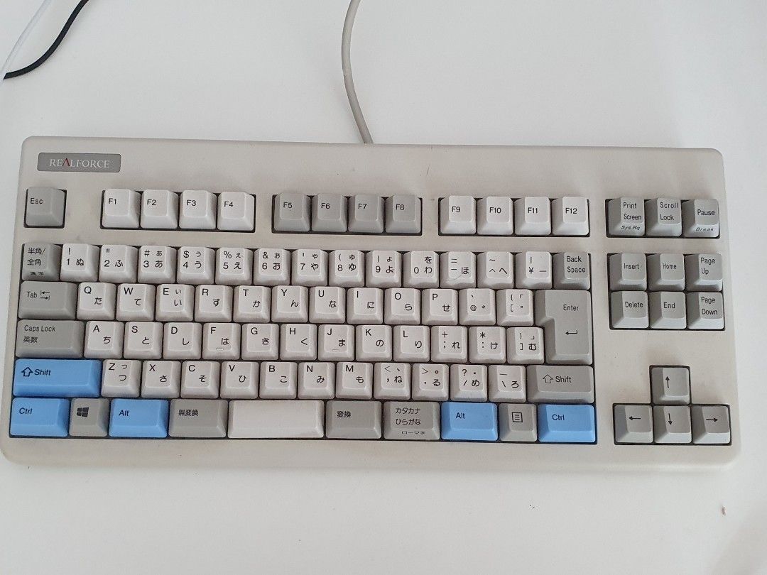REALFORCE 91U Topre Realforce 91u Japanese layout wired keyboard