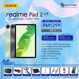 realme Pad 2 LTE (6GB+128GB)
