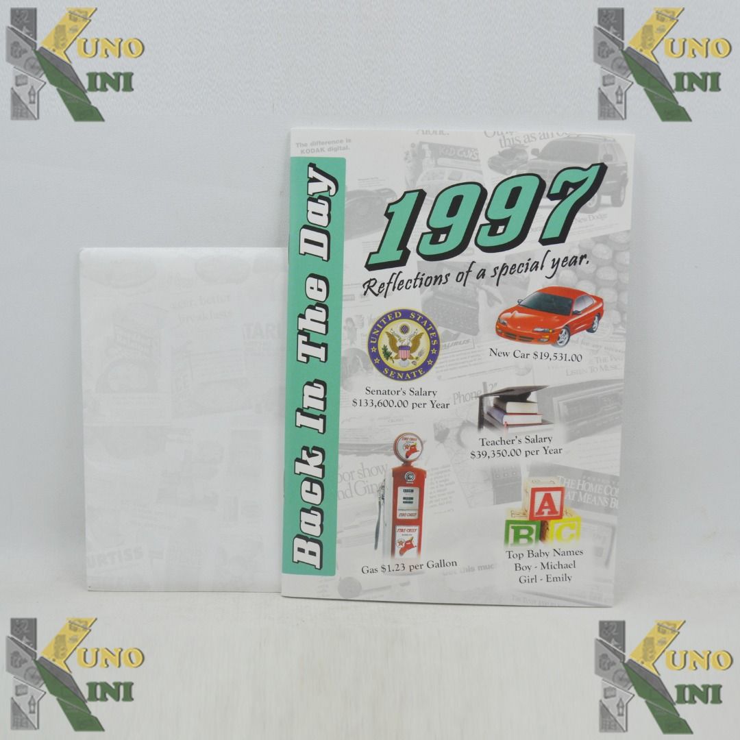 REFLECTIONS OF A SPECIAL YEAR 1997 BOOK, Made in U.S.A - New, Antik ...