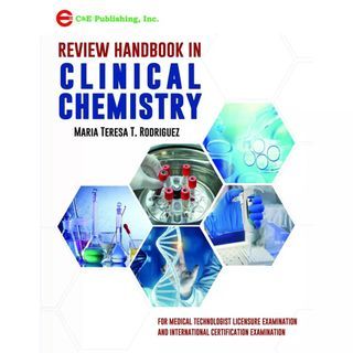 Review Handbook in Clinical Chemistry: Maria Teresa T. Rodriguez (2023) [PDF]