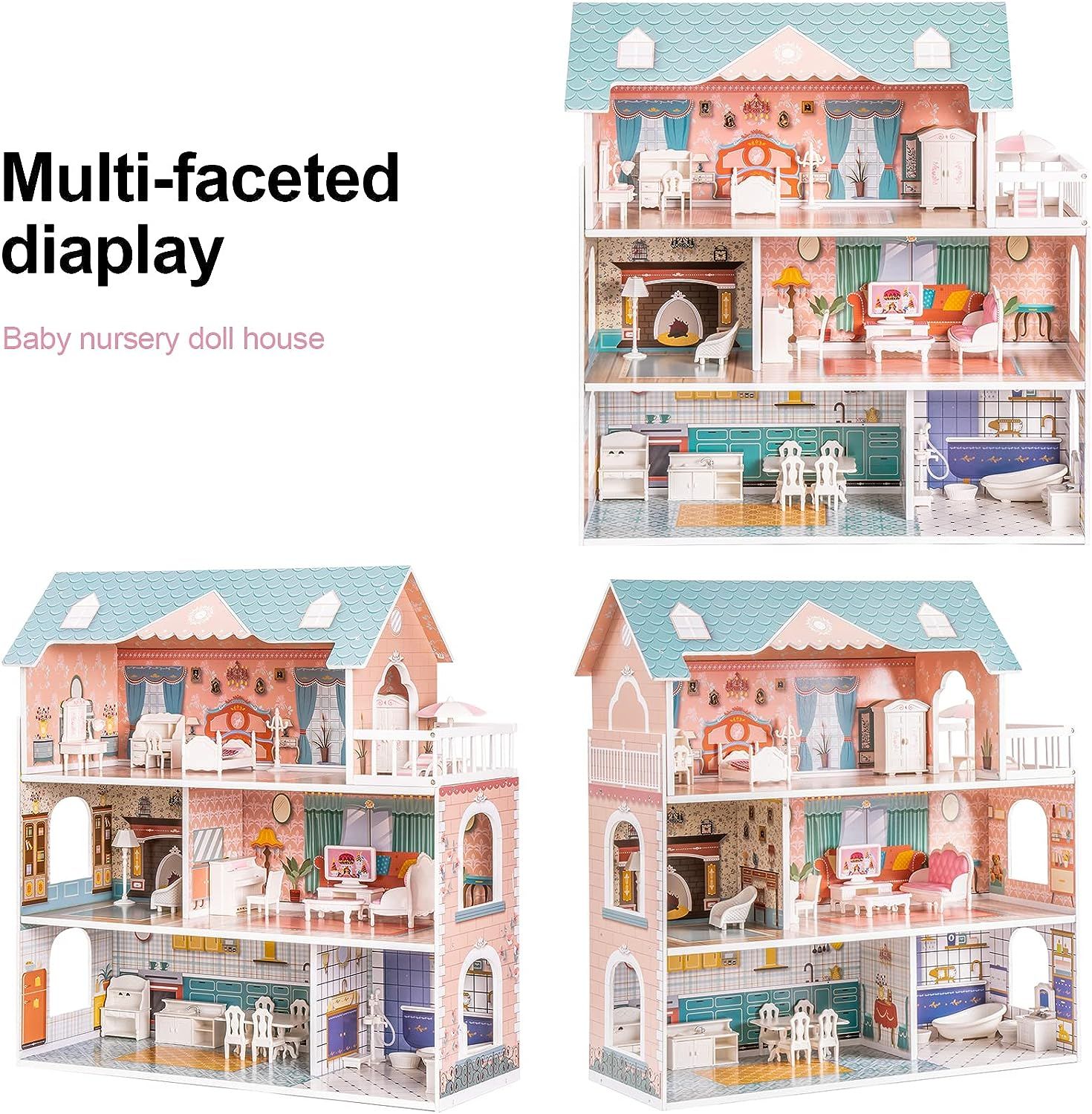 Dollhouse for 3 yr old girl hotsell