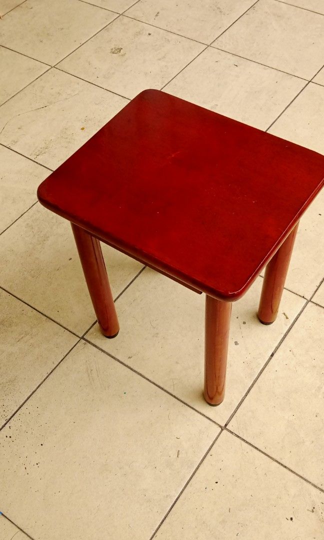 RUBBER Wood Table, Furniture & Home Living, Furniture, Tables & Sets on