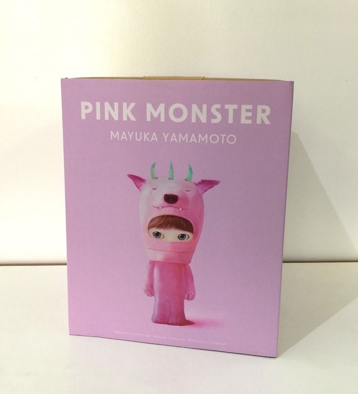 SALE!! 山本麻友香/ 限量120 Pink Monster 粉紅monster 雕塑sculpture