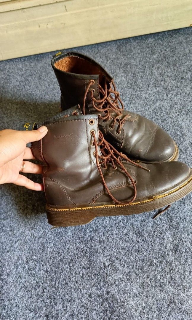 Sepatu docmart KW kulit asli bandung