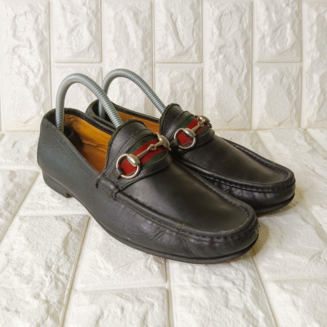 Sepatu gucci hotsell slip on