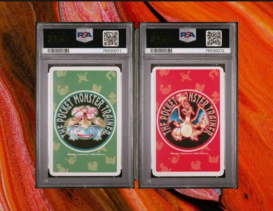 Sequential PSA10 1996 Mewtwo Poker cards (Venusaur and Charizard back) Low  pop!, Hobbies & Toys, Toys & Games on Carousell