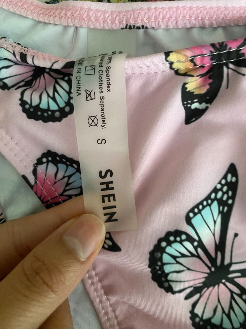 Shein Butterfly Bikini (Category: Bikinis & Swimsuits) located in Manila. Submitted by destashingmystuff (Listing ID 1252041124, Image 2). Description: with pads.