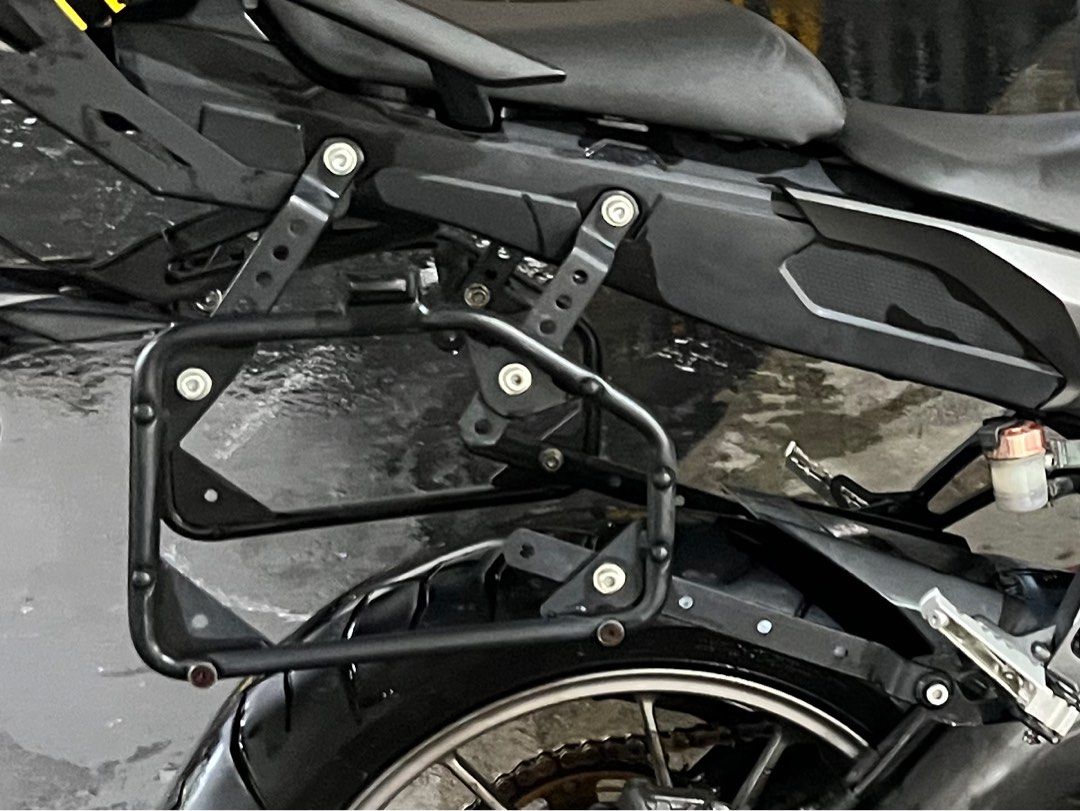 Side box rack, Motorcycles, Motorcycle Accessories on Carousell