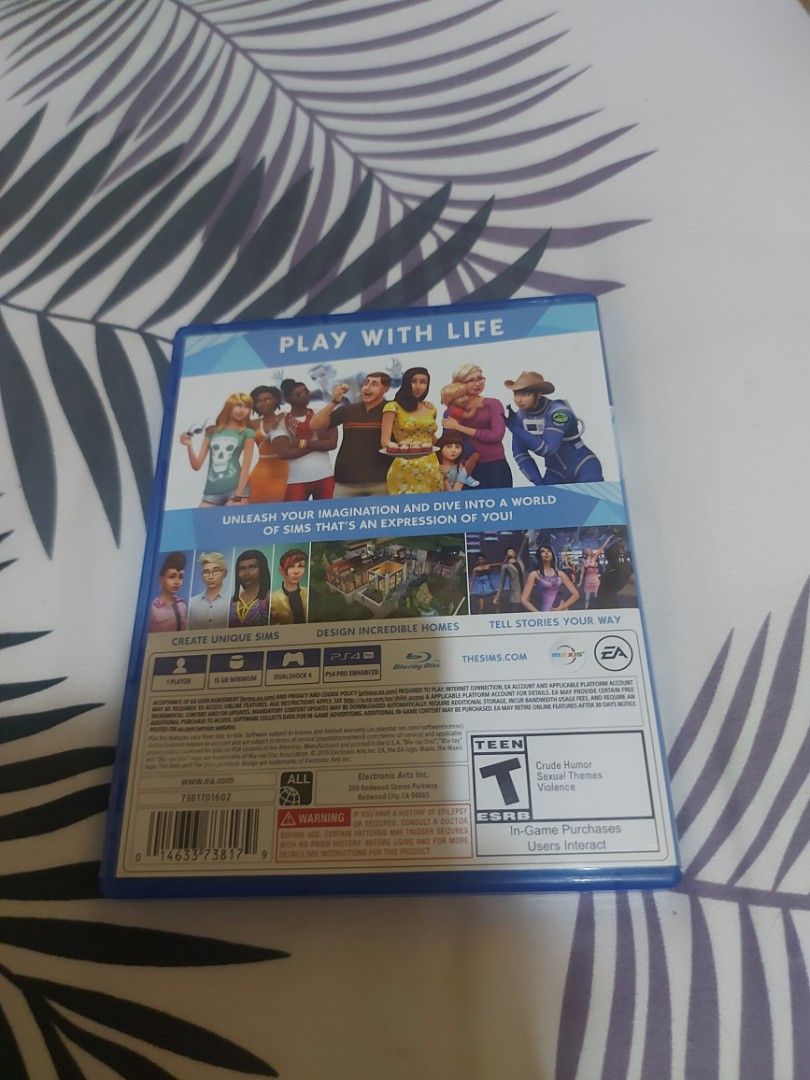 Sims 4 PS4, Video Gaming, Video Games, PlayStation on Carousell