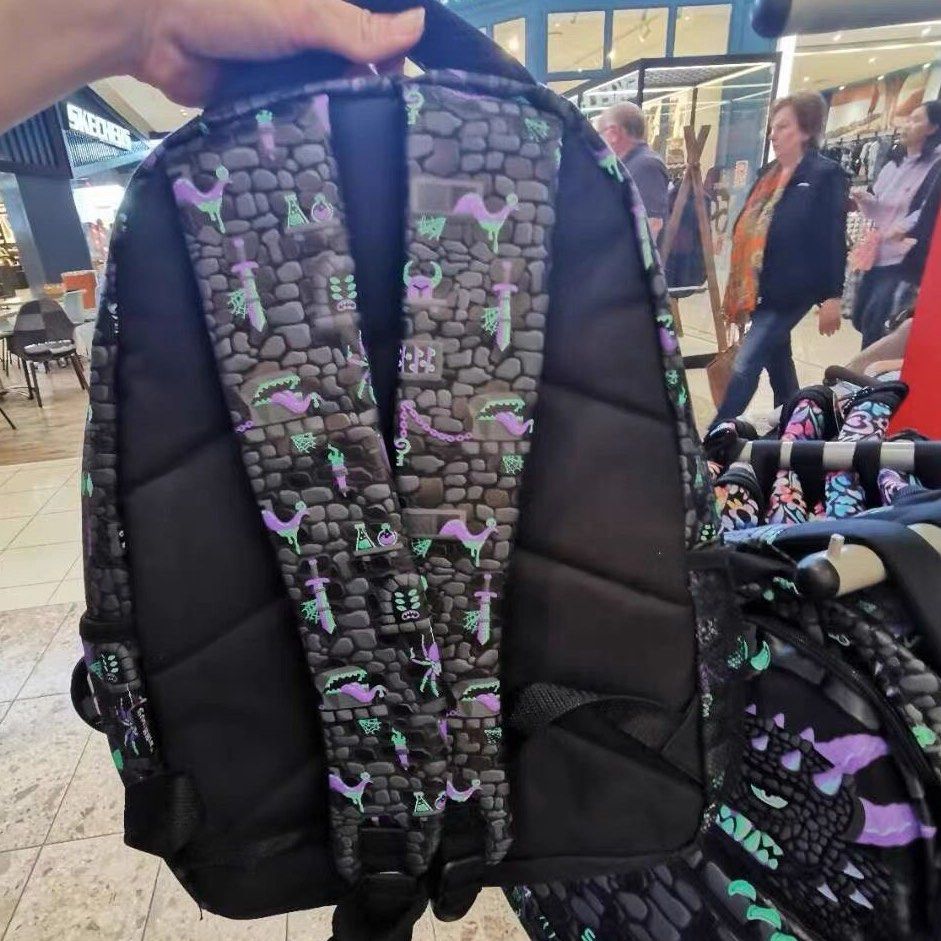 Smiggle leopard backpack on sale
