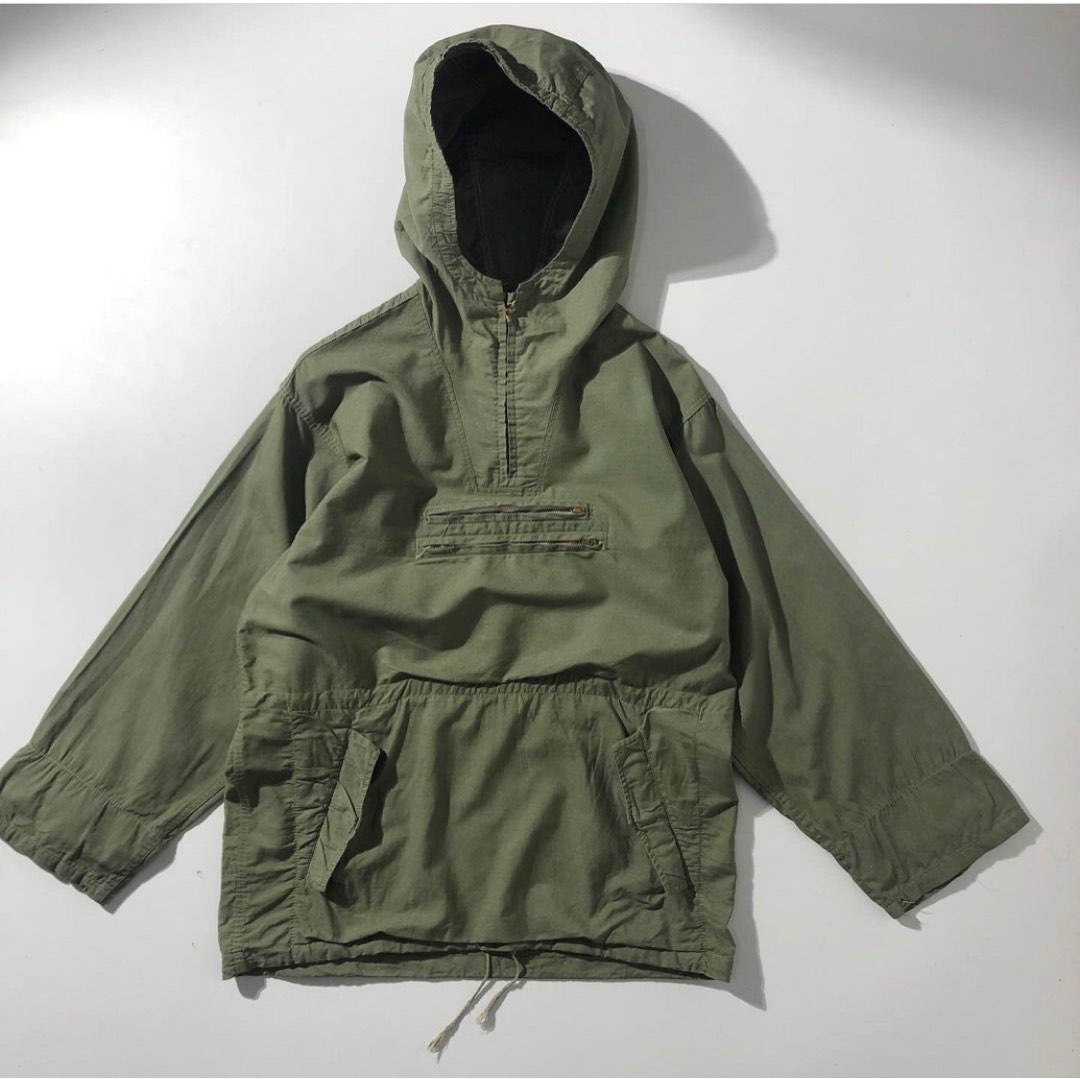 Smock jacket olive drab usn military on Carousell
