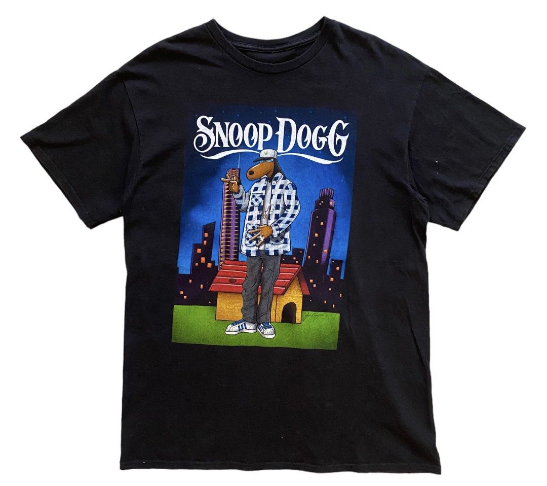 Snoop Dogg Merch Tee, Men's Fashion, Tops & Sets, Tshirts & Polo Shirts